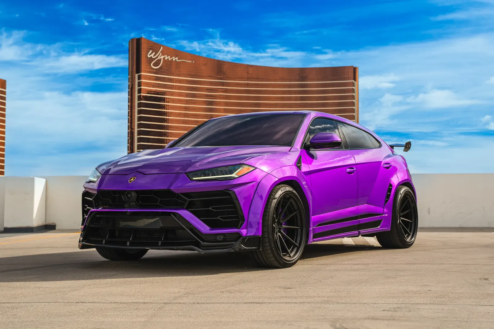 Lamborghini Urus exotic rental in Las Vegas