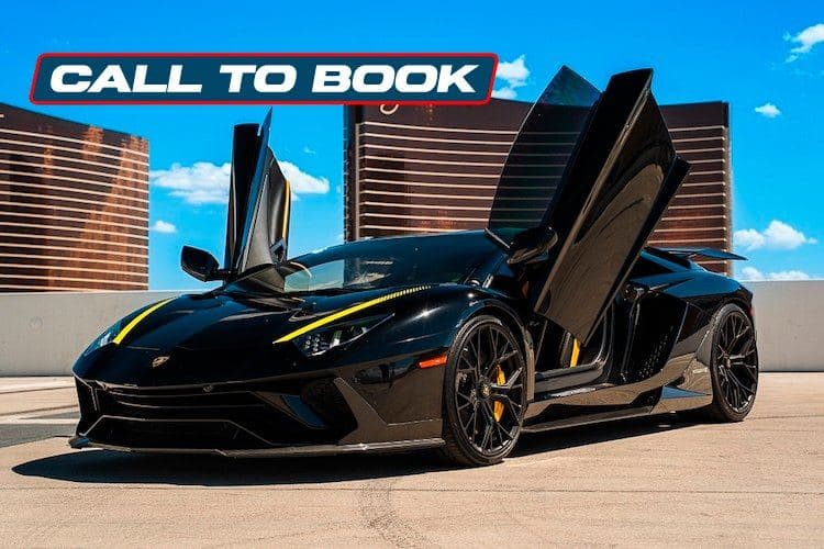 Lamborghini Aventador S exotic rental in Las Vegas